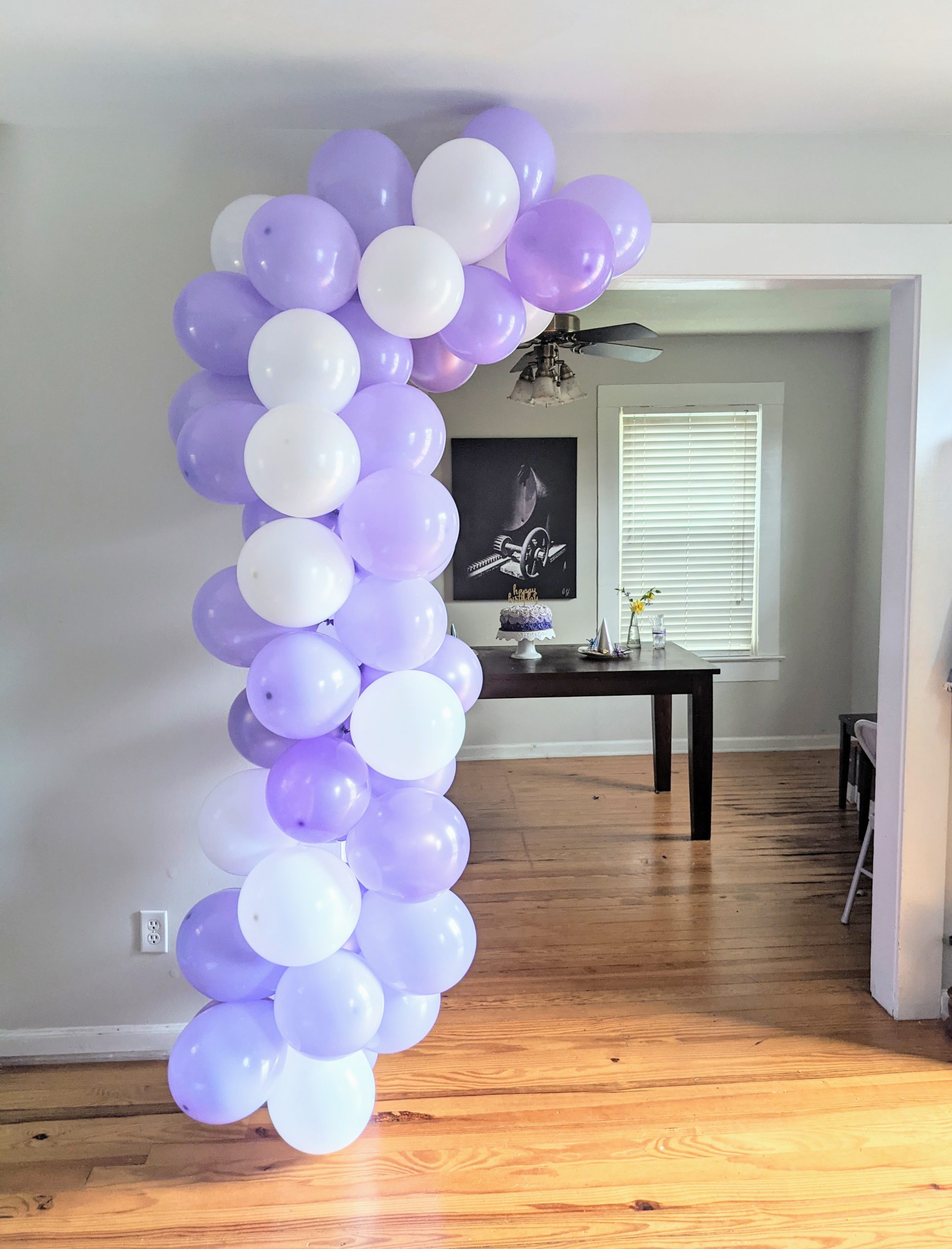Balloon Garland DIY, Tutorial, How To