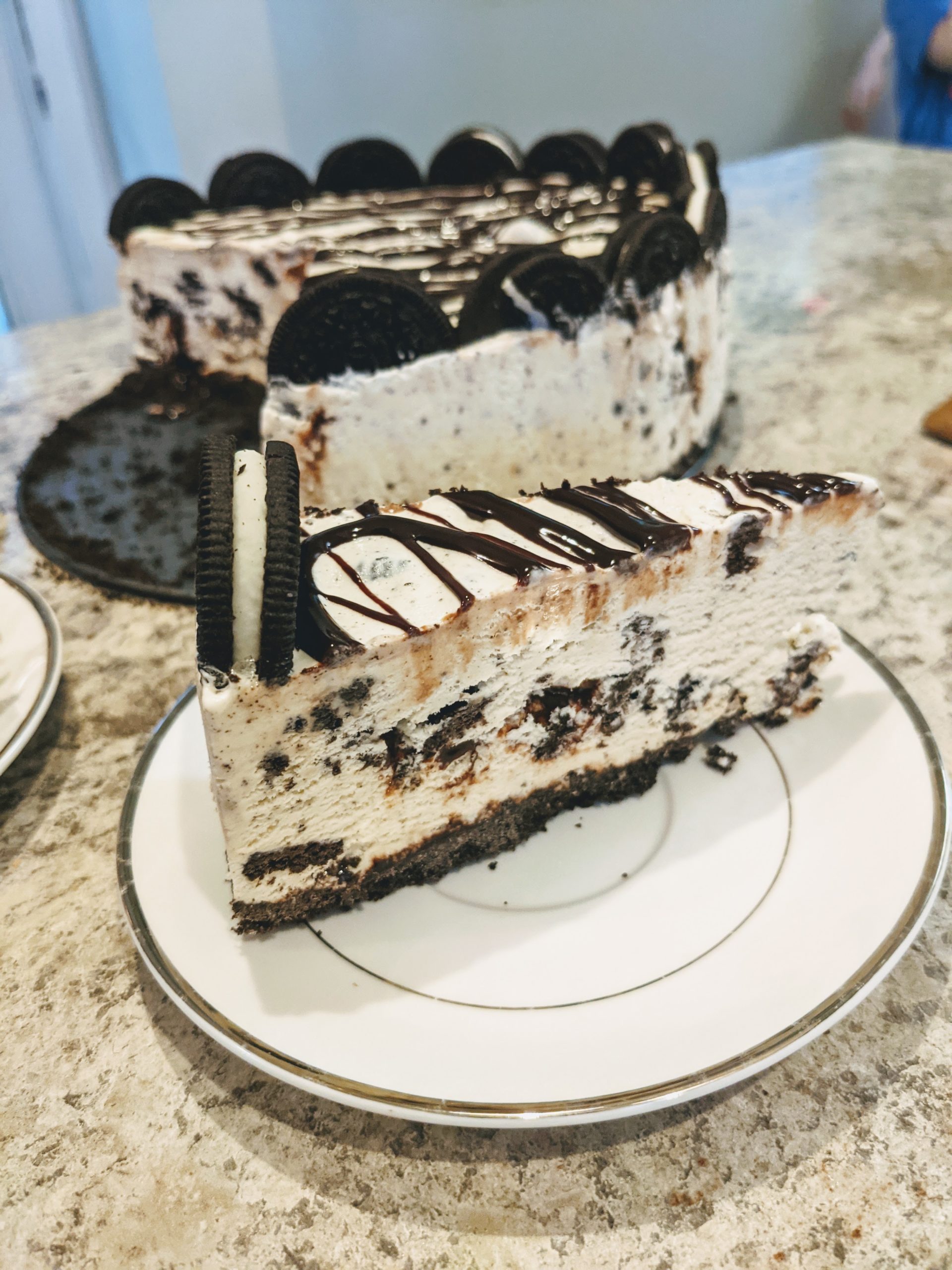 Buster Bar Ice Cream Cake (Video) - A Spicy Perspective