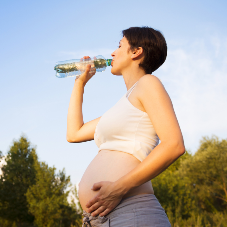 What can I drink besides water while pregnant?