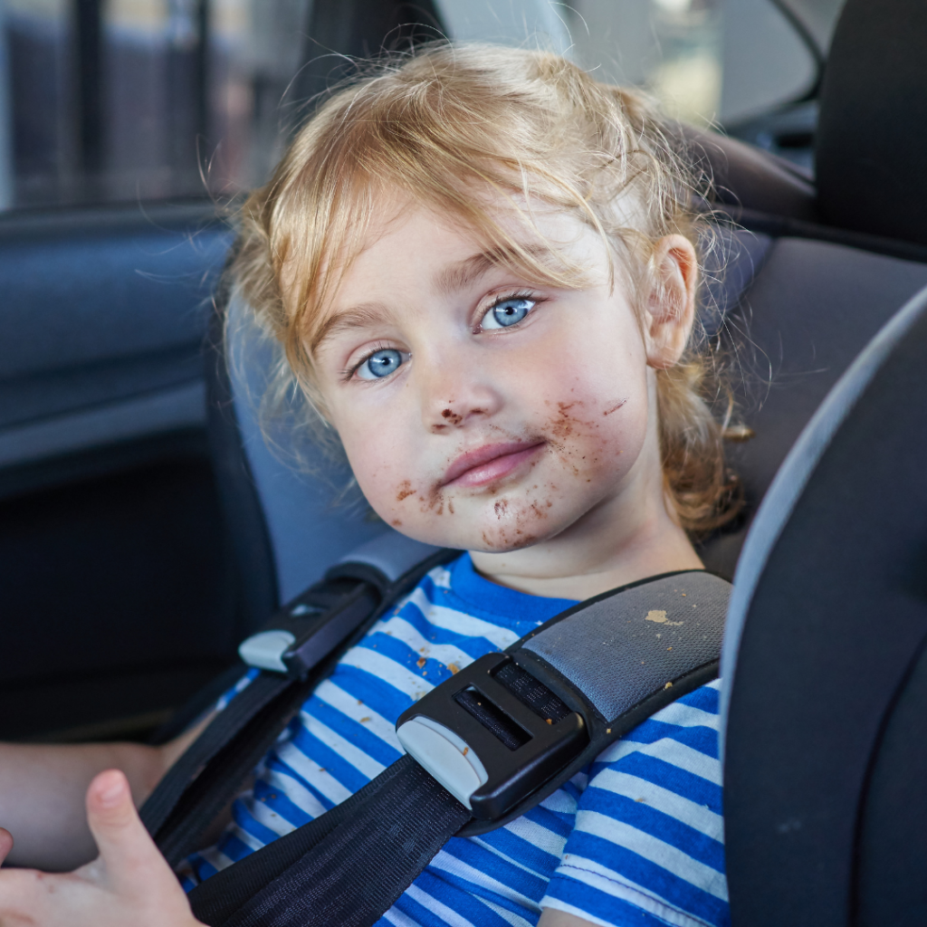 what kind of car seat should a three year old be in? 