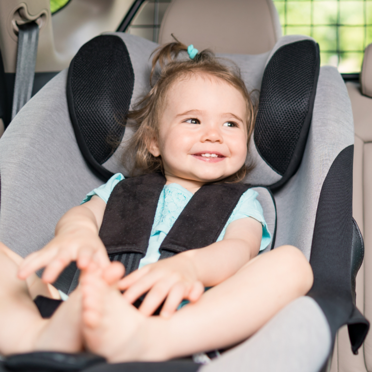 what kind of car seat should a three year old be in?