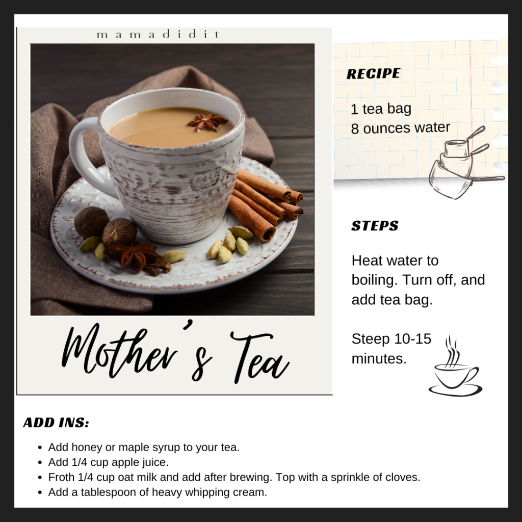 How to make mother's milk tea