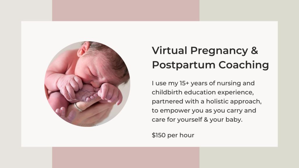 Postpartum Coaching